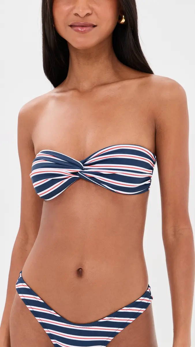 LIONESS Bisous Bandeau Bikini Top | Thumbnail 2