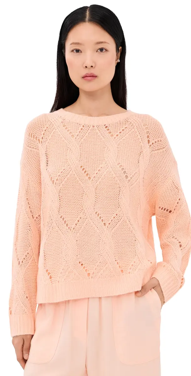 Sablyn Gia louchy Cashmere Sweater herbet | Image 1 Sablyn Gia louchy Cashmere Sweater herbet | Image 1