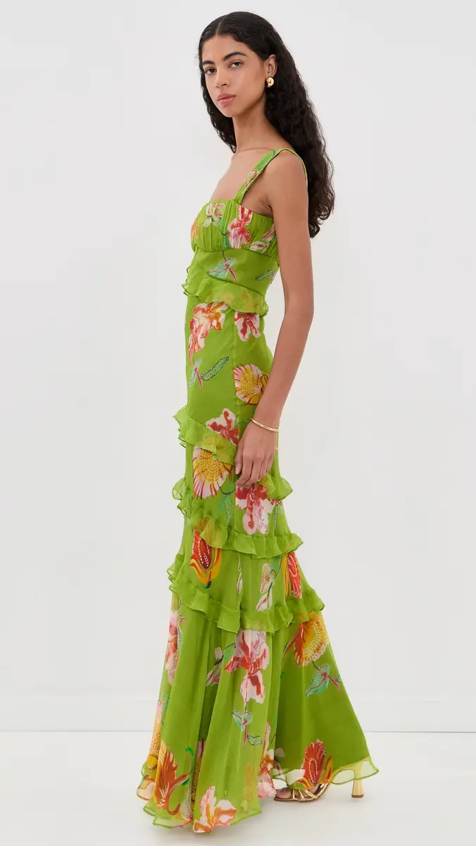 Saloni Chandra Maxi Dress | Thumbnail 4 Saloni Chandra Maxi Dress | Thumbnail 4