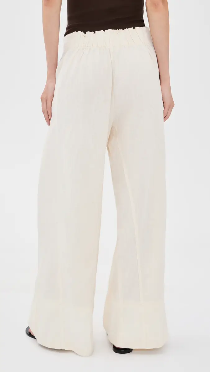Free People Days End Pull On Linen Pants | Thumbnail 3