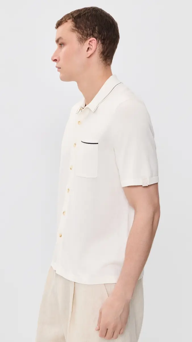 rag & bone Conrad Silk Blend Dalton Shirt Chalk | Thumbnail 4 rag & bone Conrad Silk Blend Dalton Shirt Chalk | Thumbnail 4