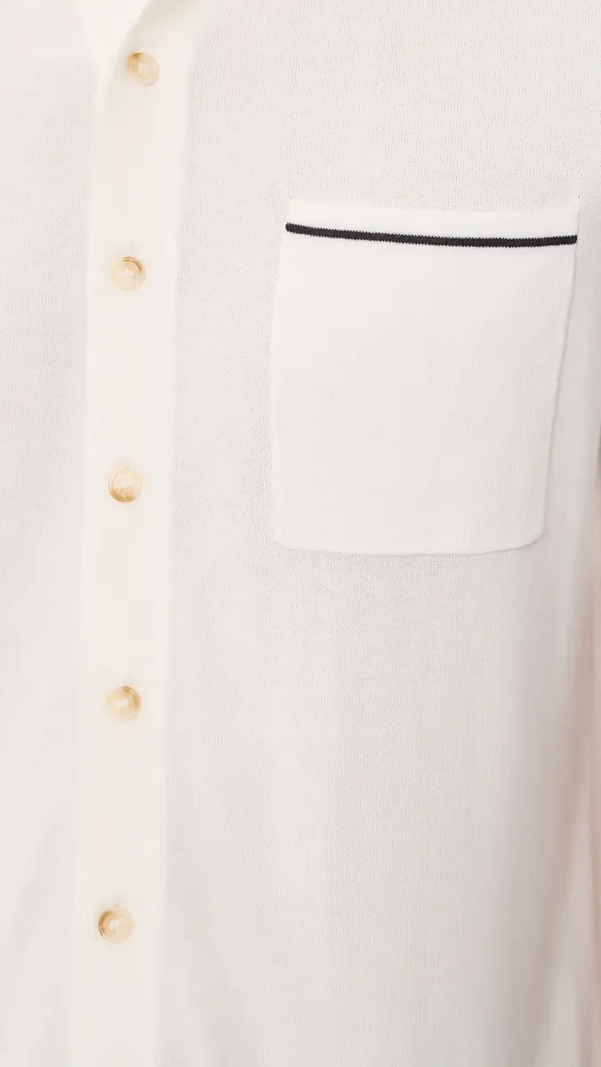 rag & bone Conrad Silk Blend Dalton Shirt Chalk | Thumbnail 6 rag & bone Conrad Silk Blend Dalton Shirt Chalk | Thumbnail 6