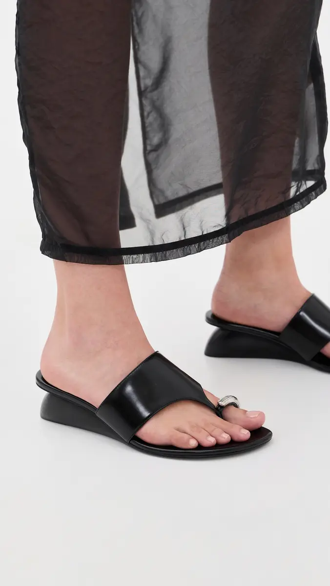 Tory Burch Pierced Wedge Sandals 45mm | Thumbnail 3
