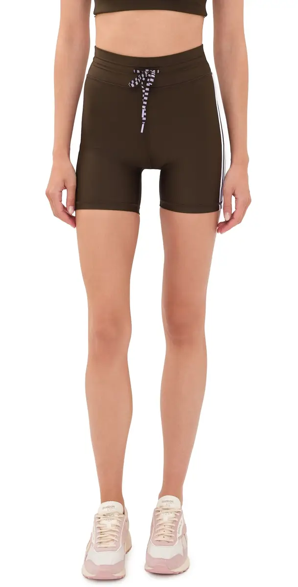 The Upside Oxford pin Shorts Cocoa | Image 1 The Upside Oxford pin Shorts Cocoa | Image 1