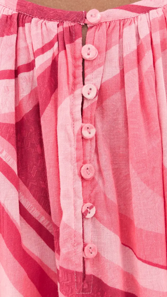 Coniglio Palm Beach Shirred Half Placket Mini Dress | Thumbnail 6