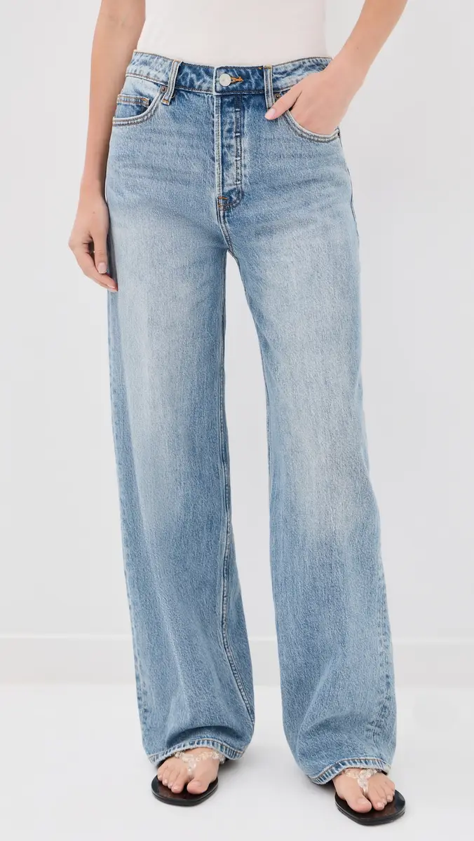 GOOD AMERICAN Vintage High Wide Jeans | Thumbnail 2 GOOD AMERICAN Vintage High Wide Jeans | Thumbnail 2
