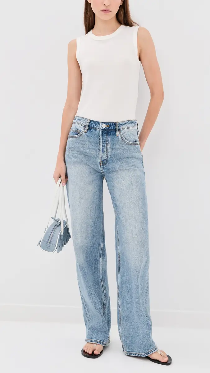 GOOD AMERICAN Vintage High Wide Jeans | Thumbnail 5 GOOD AMERICAN Vintage High Wide Jeans | Thumbnail 5