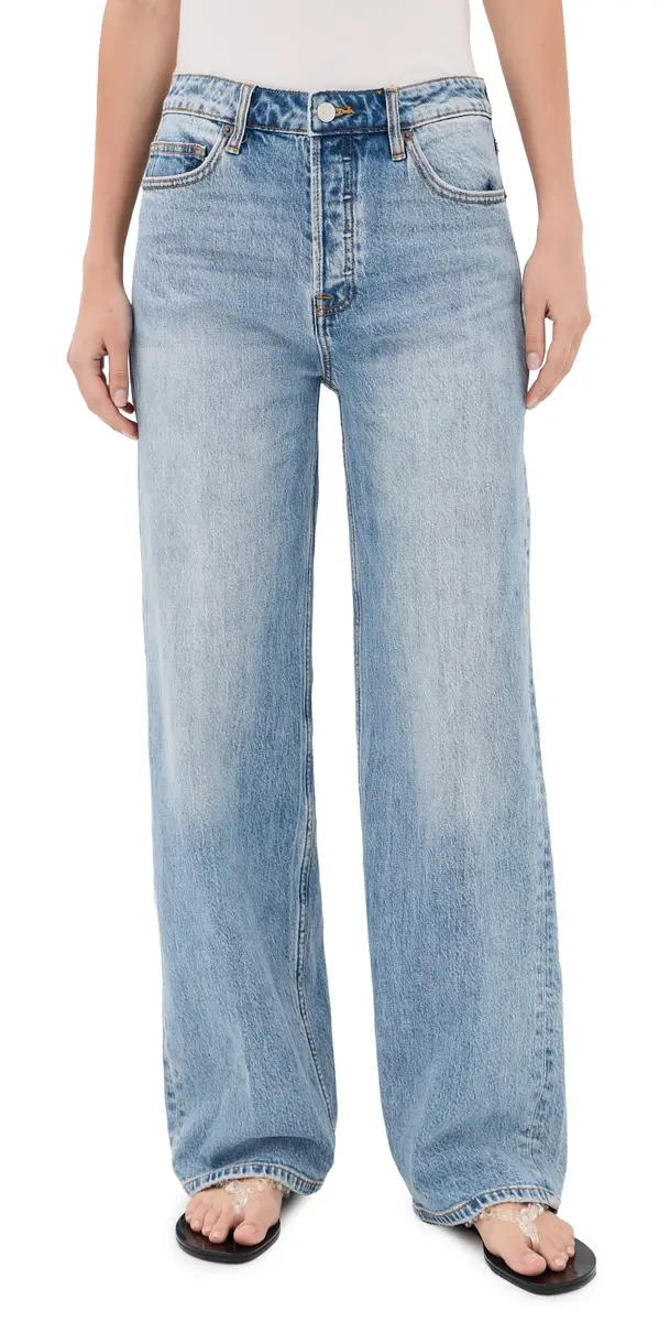 GOOD AMERICAN Vintage High Wide Jeans Indigo42 | Image 1 GOOD AMERICAN Vintage High Wide Jeans Indigo42 | Image 1