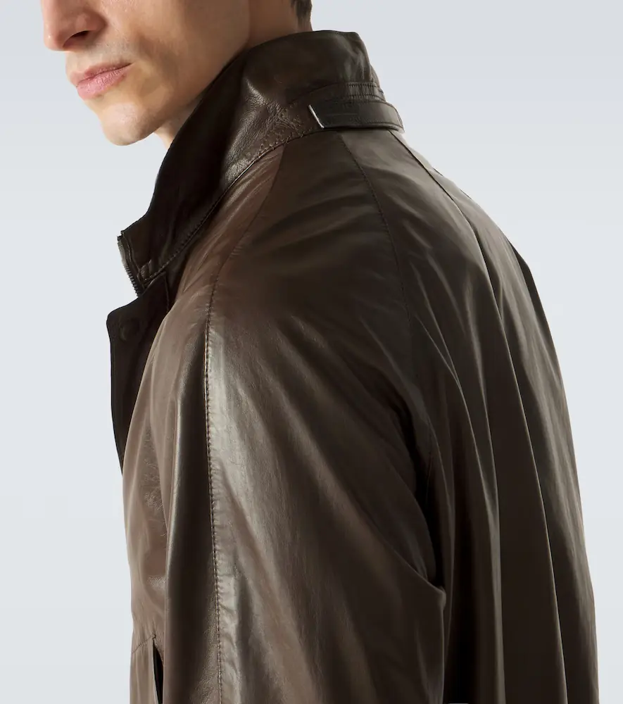 Tom Ford Leather blouson jacket | Thumbnail 5 Tom Ford Leather blouson jacket | Thumbnail 5