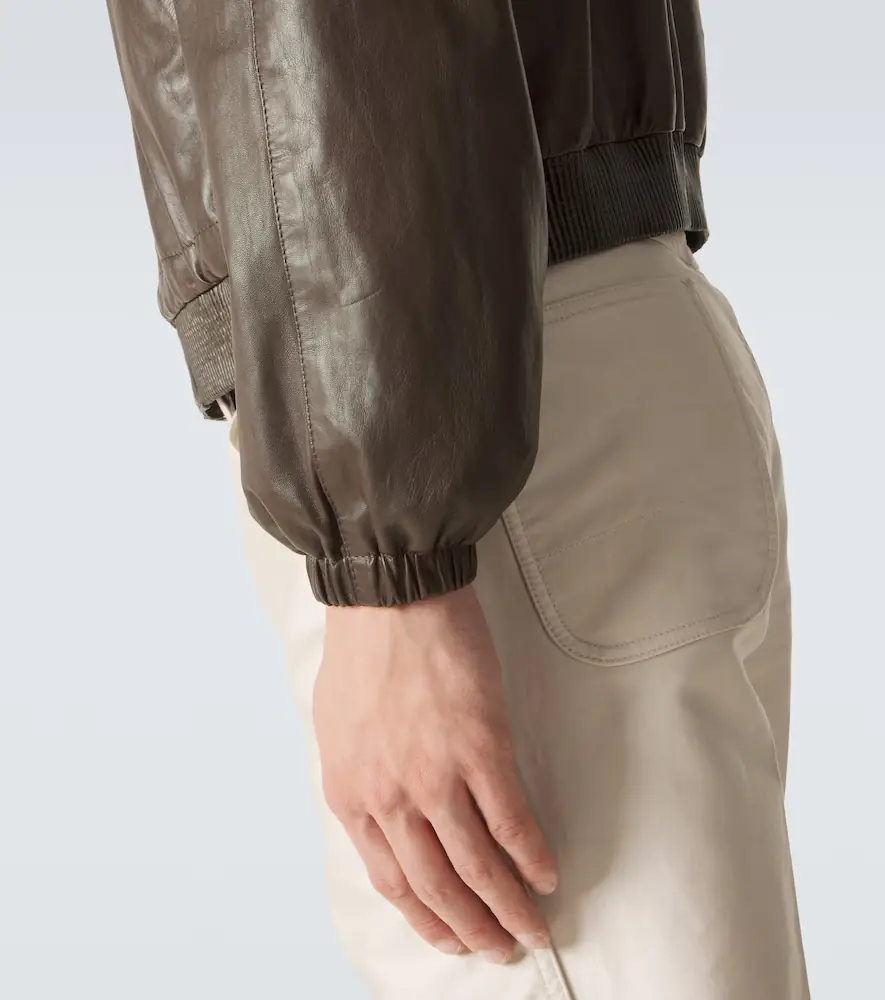 Tom Ford Leather blouson jacket | Thumbnail 6 Tom Ford Leather blouson jacket | Thumbnail 6