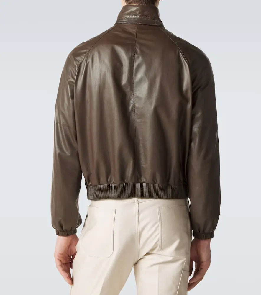 Tom Ford Leather blouson jacket | Thumbnail 7 Tom Ford Leather blouson jacket | Thumbnail 7