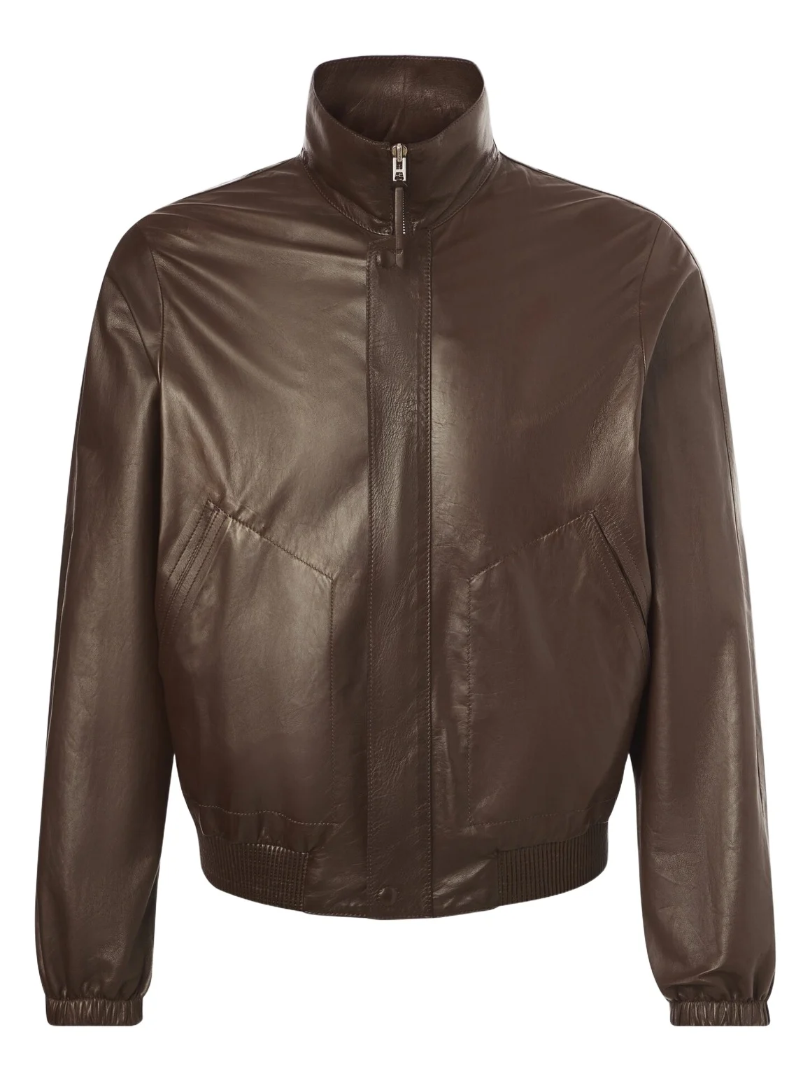 Leather blouson jacket Leather blouson jacket