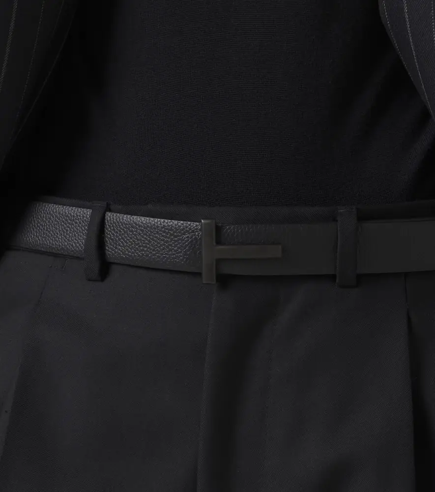 Tom Ford T Icon leather belt | Thumbnail 4