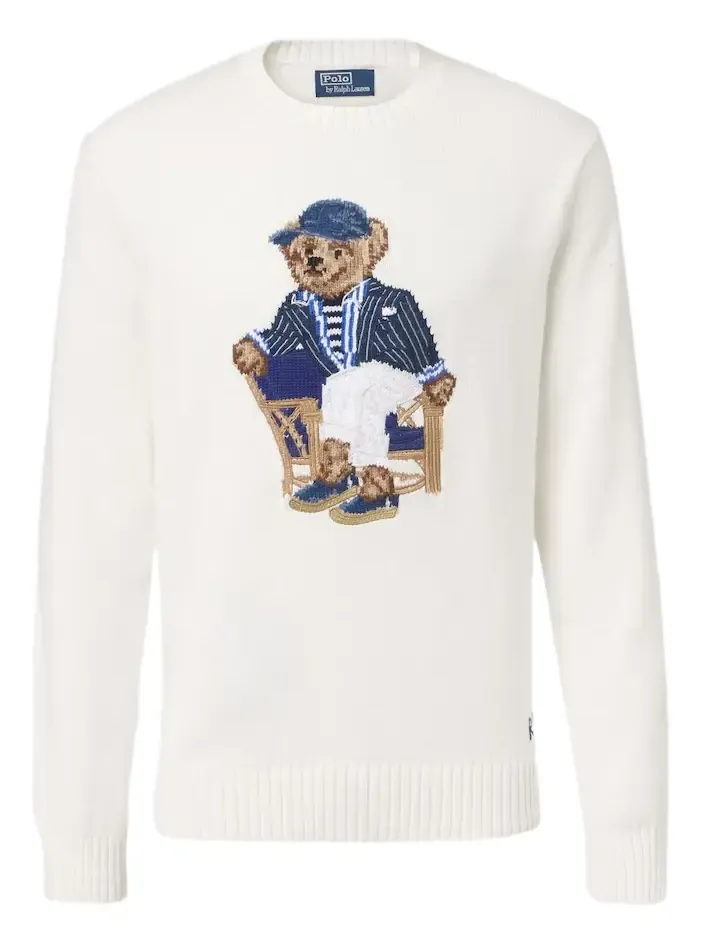 Polo Bear cotton sweater