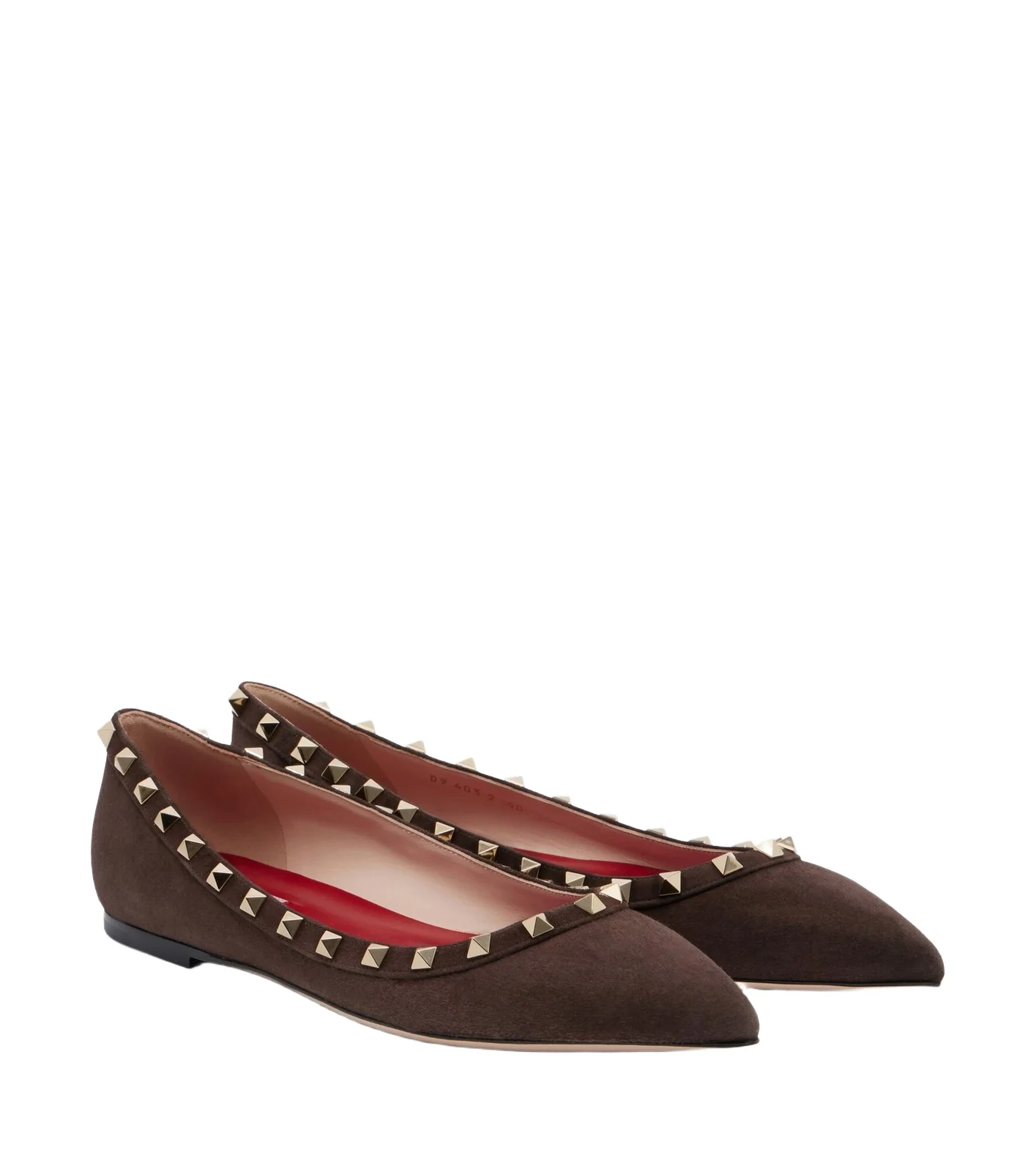 Rockstud suede ballet flats Rockstud suede ballet flats