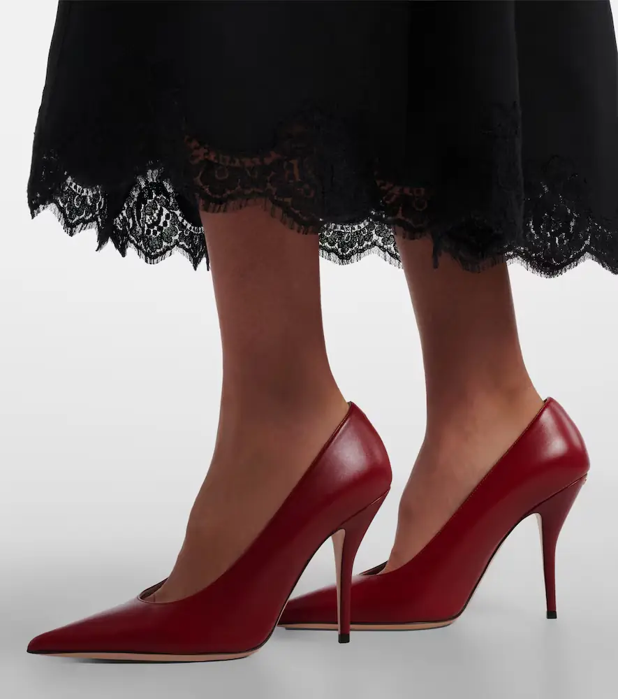 Valentino Garavani Cuttie leather pumps | Thumbnail 6 Valentino Garavani Cuttie leather pumps | Thumbnail 6