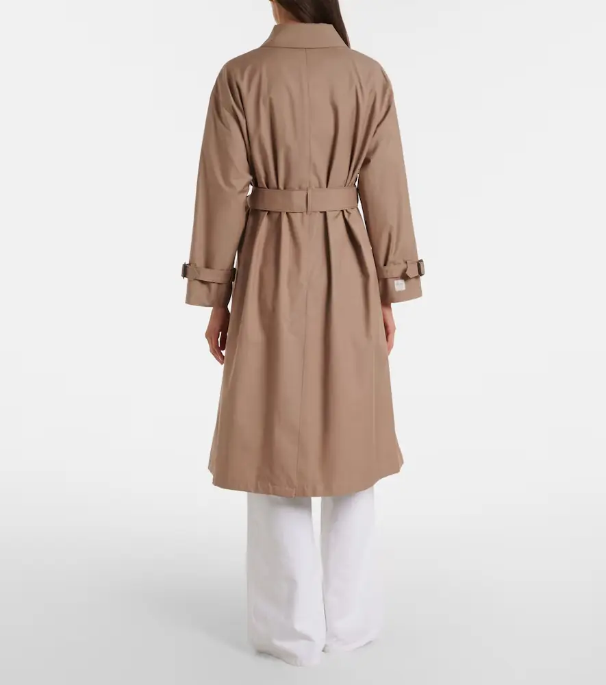 Max Mara Cotton-blend trench coat | Thumbnail 6 Max Mara Cotton-blend trench coat | Thumbnail 6