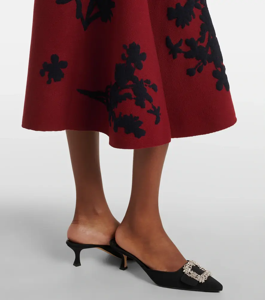 Erdem Jacquard midi skirt | Thumbnail 4