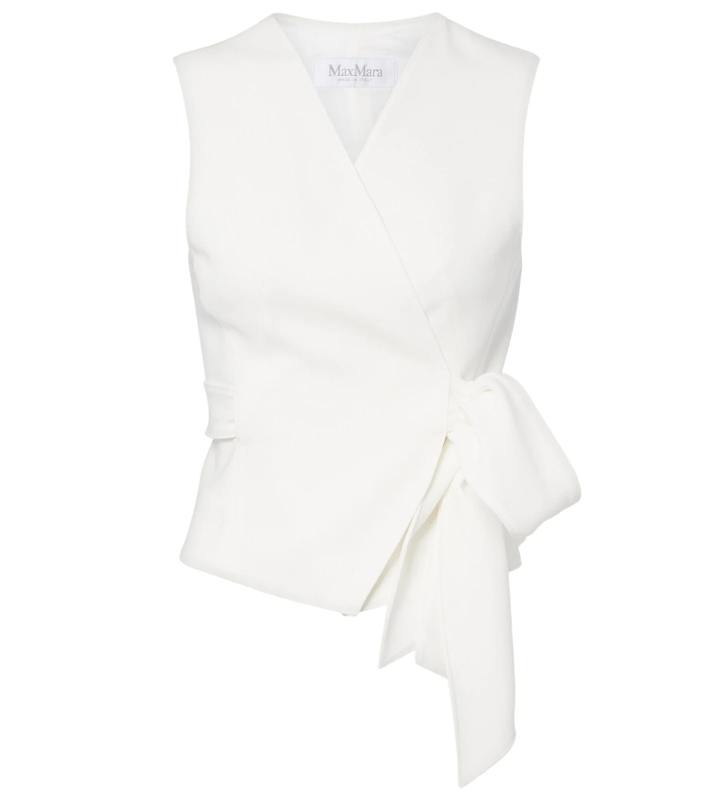Max Mara Draped cady vest
