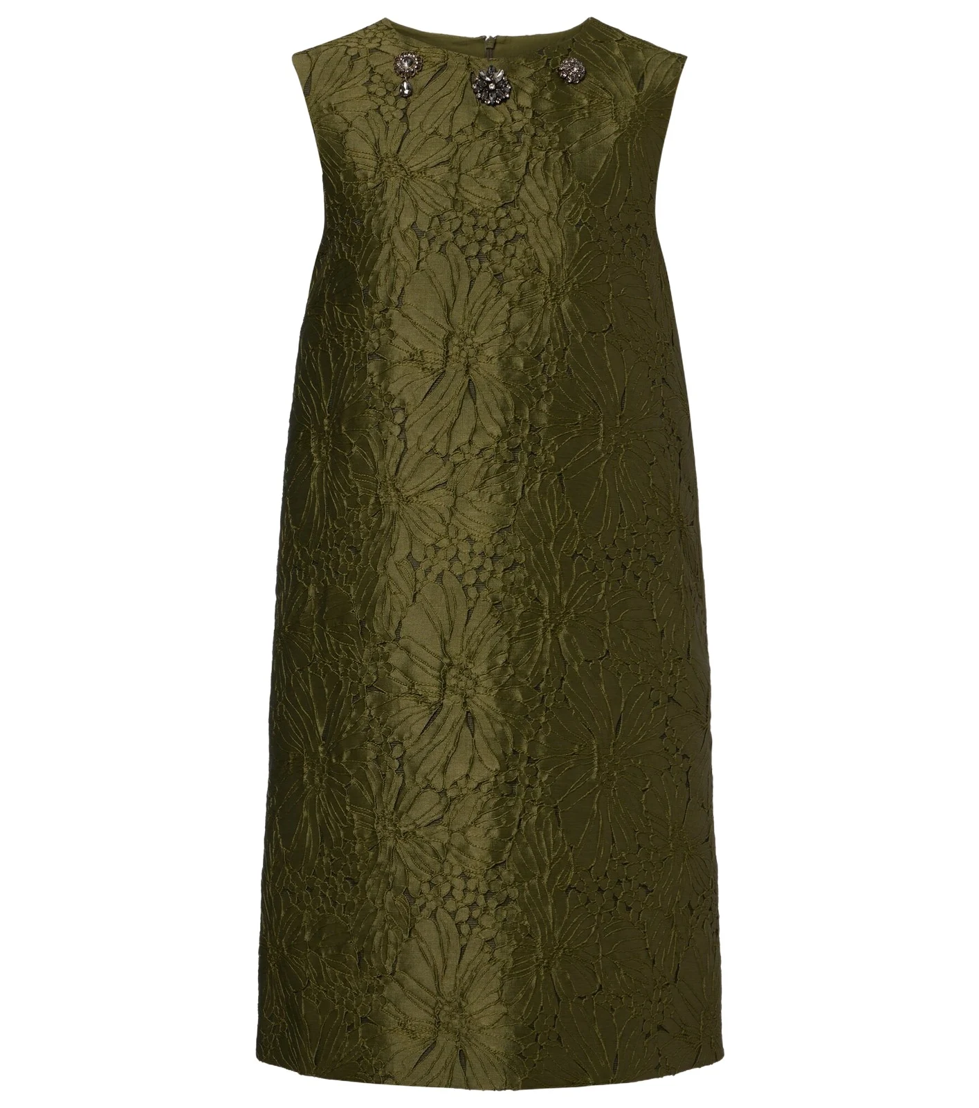 'S Max Mara Embellished floral jacquard minidress 'S Max Mara Embellished floral jacquard minidress