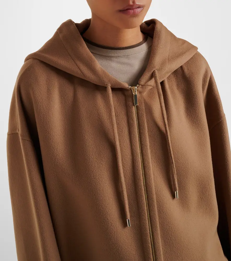 'S Max Mara 'S Max Mara Hooded virgin wool jacket | Thumbnail 5 'S Max Mara 'S Max Mara Hooded virgin wool jacket | Thumbnail 5