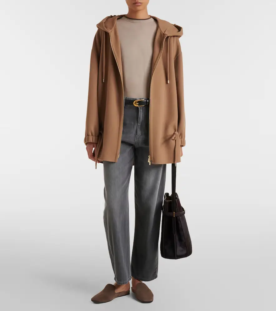'S Max Mara 'S Max Mara Hooded virgin wool jacket | Thumbnail 6 'S Max Mara 'S Max Mara Hooded virgin wool jacket | Thumbnail 6
