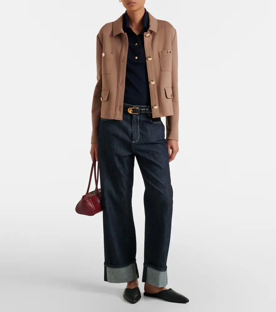 'S Max Mara 'S Max Mara Cotton-blend jacket | Thumbnail 3 'S Max Mara 'S Max Mara Cotton-blend jacket | Thumbnail 3