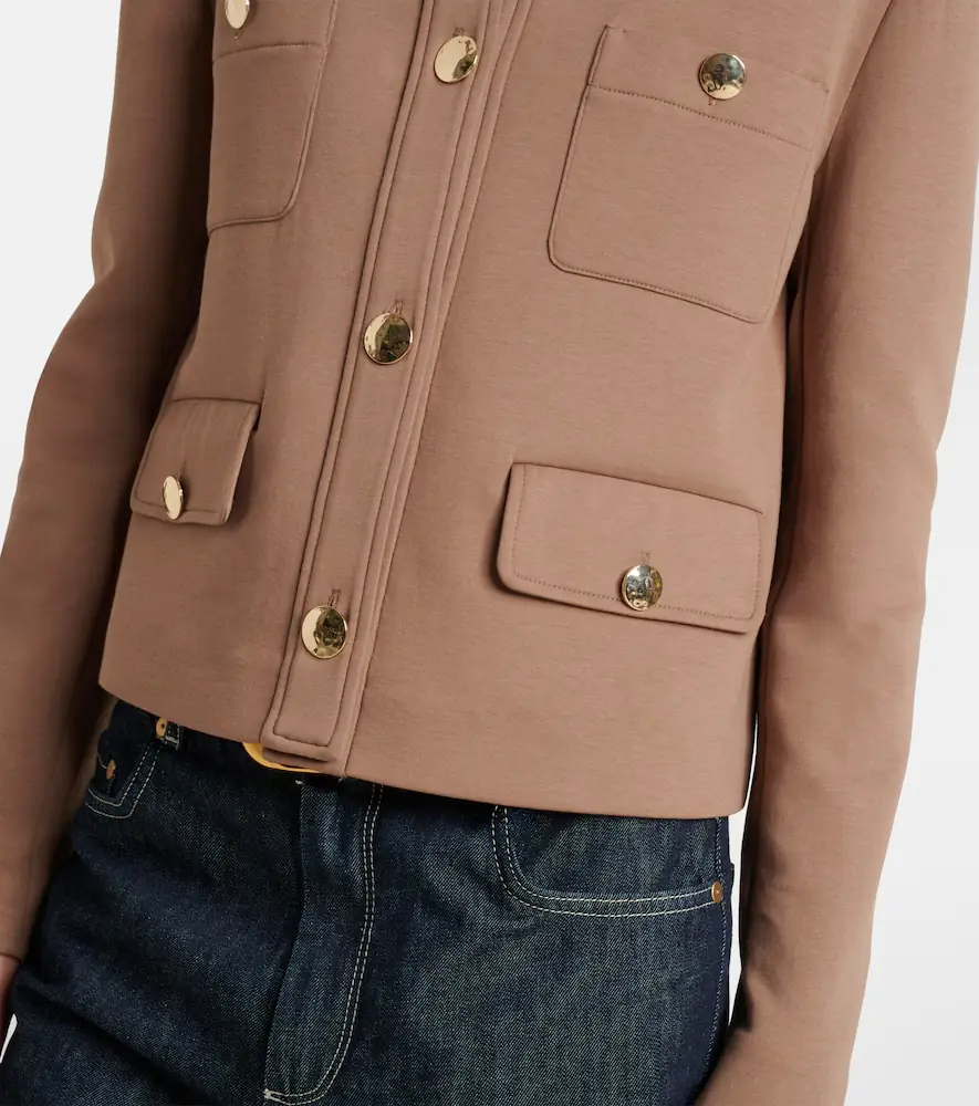 'S Max Mara 'S Max Mara Cotton-blend jacket | Thumbnail 4 'S Max Mara 'S Max Mara Cotton-blend jacket | Thumbnail 4