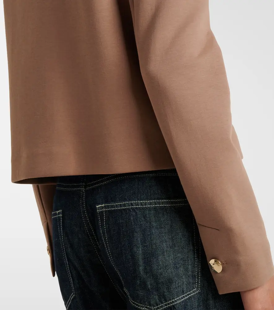 'S Max Mara 'S Max Mara Cotton-blend jacket | Thumbnail 5 'S Max Mara 'S Max Mara Cotton-blend jacket | Thumbnail 5