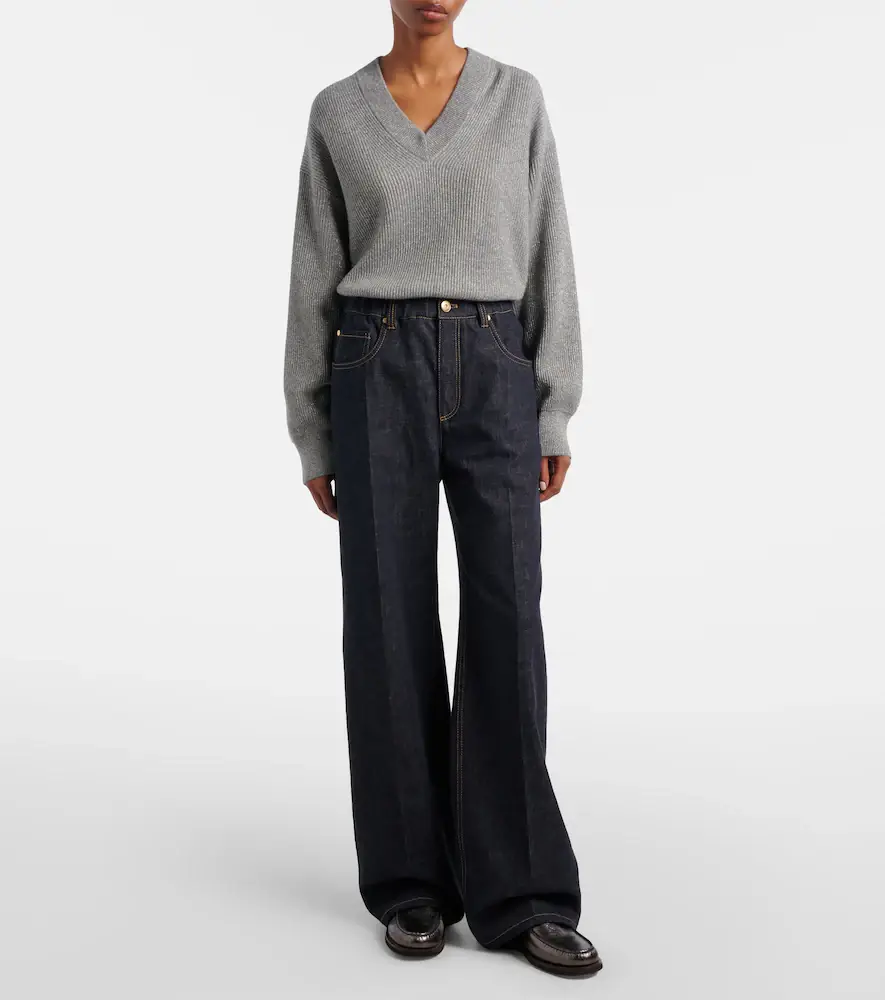Brunello Cucinelli Wide-leg jeans | Thumbnail 2 Brunello Cucinelli Wide-leg jeans | Thumbnail 2