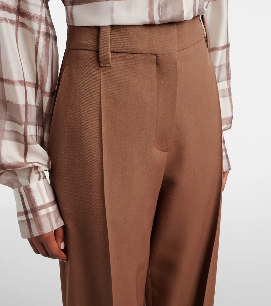 Brunello Cucinelli Wool-blend suit pants | Thumbnail 3