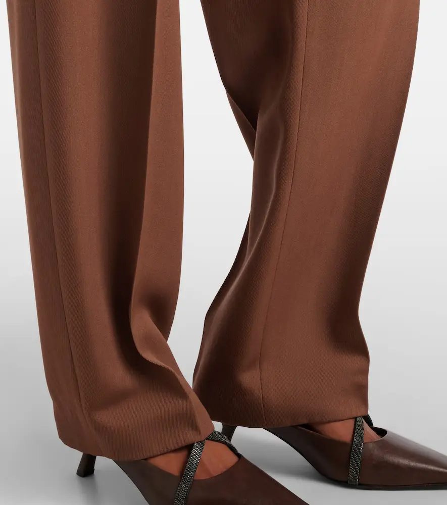 Brunello Cucinelli Wool-blend suit pants | Thumbnail 6