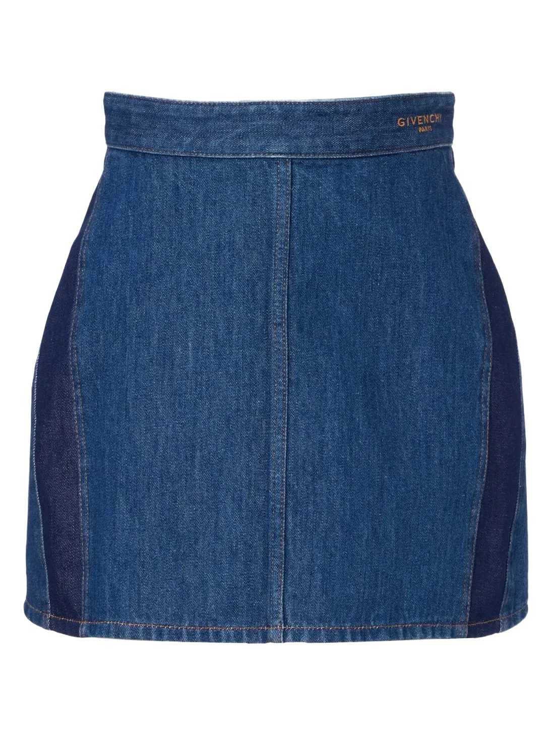 Givenchy Logo denim miniskirt