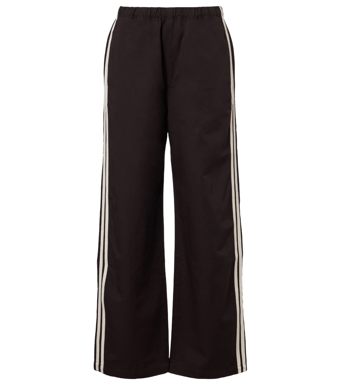 Aurora cotton-blend wide-leg track pants