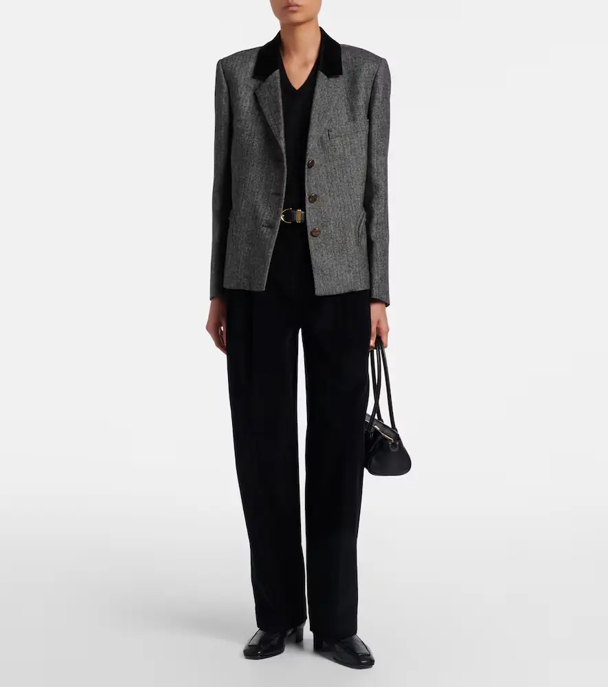 Blazé Milano Shelley wool-blend tweed blazer | Thumbnail 7 Blazé Milano Shelley wool-blend tweed blazer | Thumbnail 7