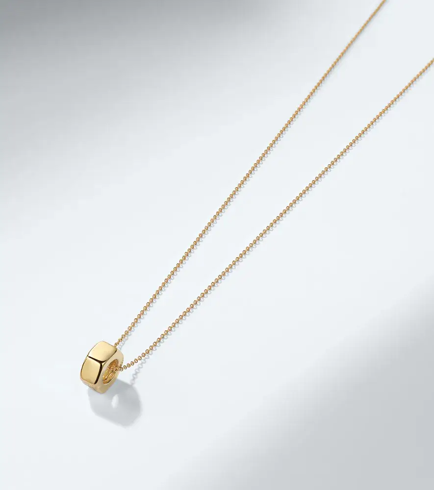 Ileana Makri Nut 18kt gold pendant necklace | Thumbnail 4
