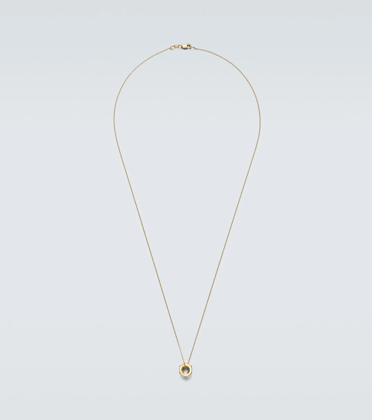 Ileana Makri Nut 18kt gold pendant necklace