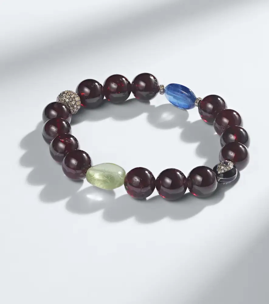 Ileana Makri Sterling silver beaded bracelet with gemstones | Thumbnail 3 Ileana Makri Sterling silver beaded bracelet with gemstones | Thumbnail 3