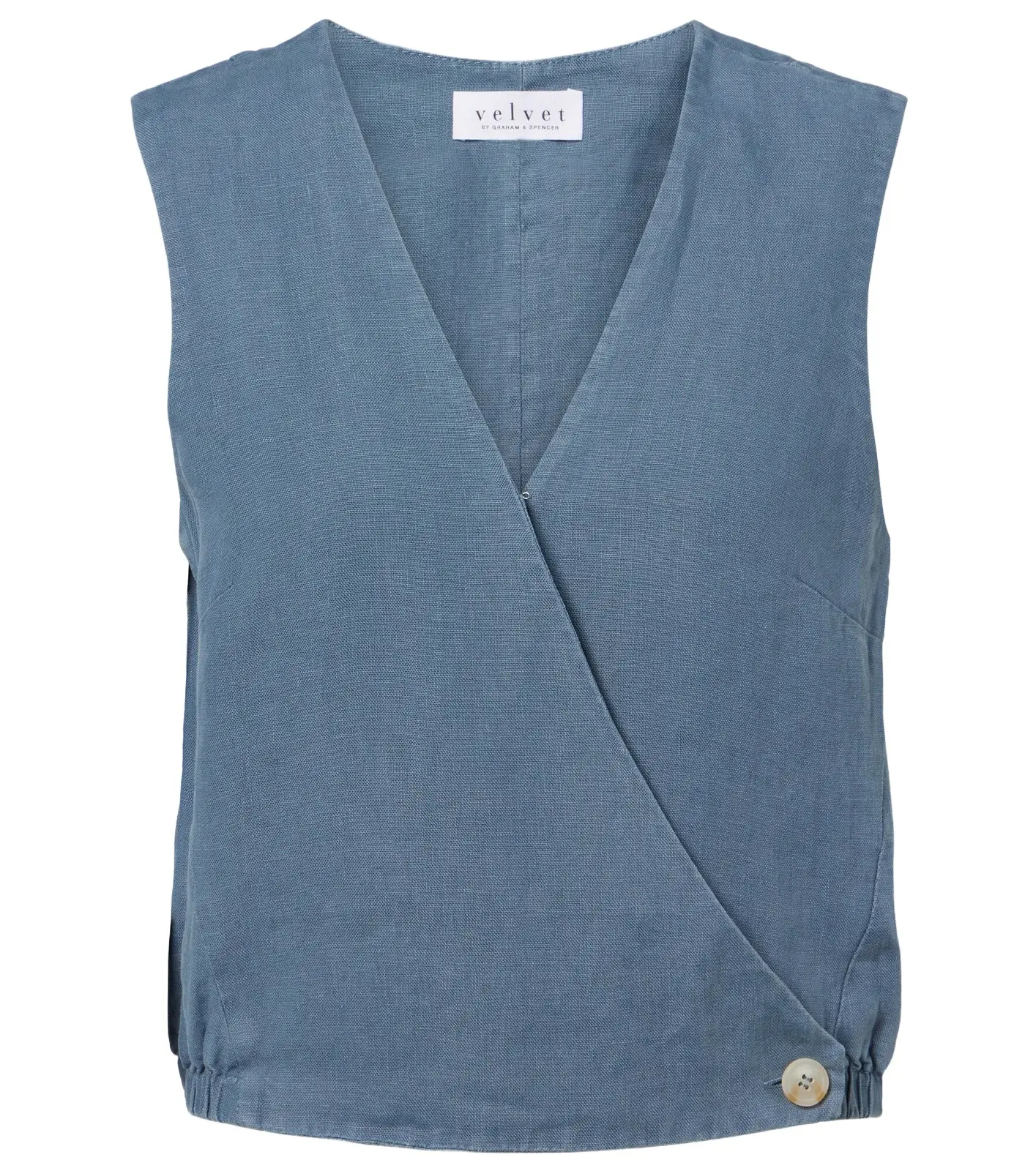 Velvet Ollie linen top
