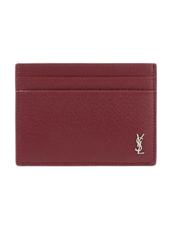 Tiny Cassandre leather card holder Tiny Cassandre leather card holder