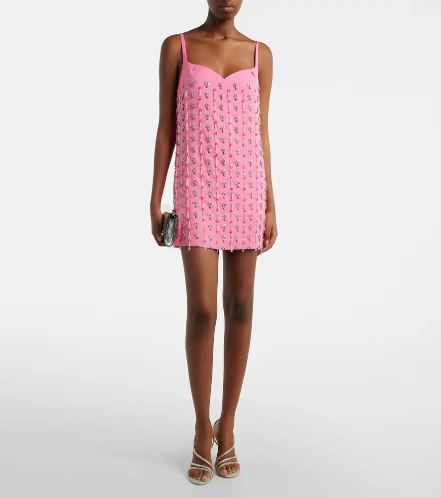 LA FUORI Là Fuori Night Siren embellished minidress | Thumbnail 2