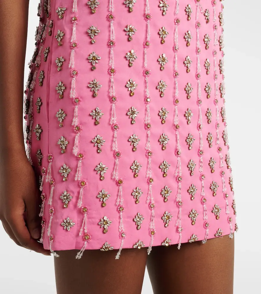 LA FUORI Là Fuori Night Siren embellished minidress | Thumbnail 4