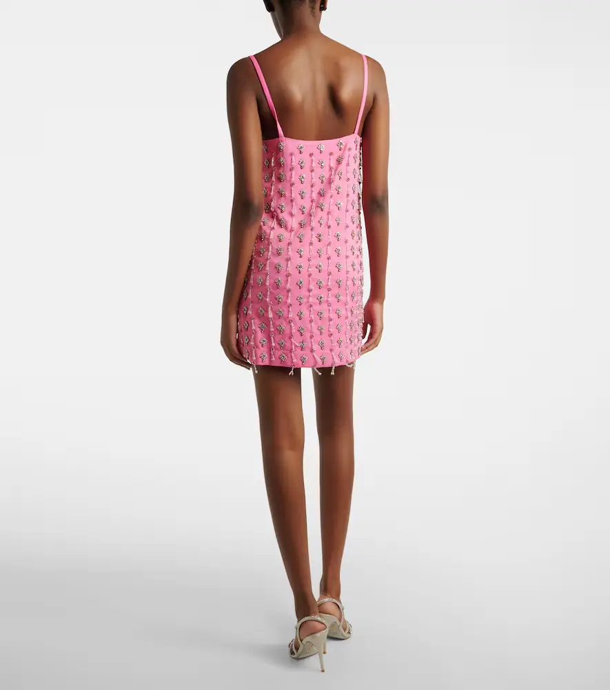 LA FUORI Là Fuori Night Siren embellished minidress | Thumbnail 5