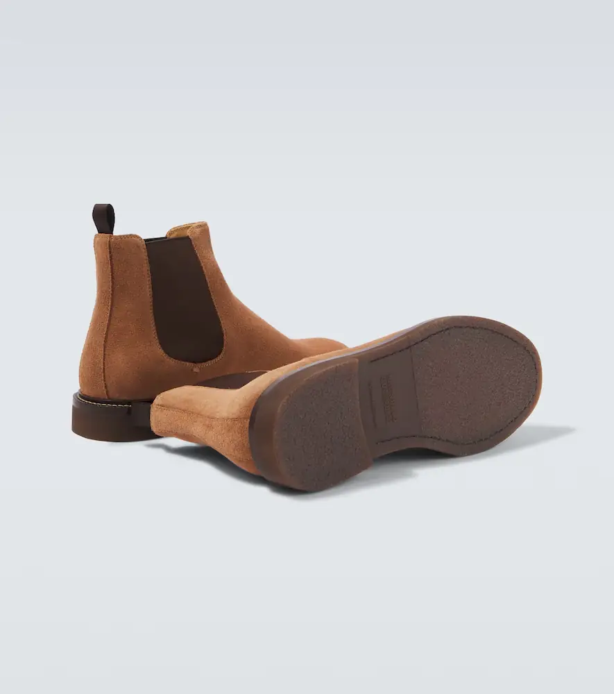 Brunello Cucinelli Suede Chelsea boots | Thumbnail 4 Brunello Cucinelli Suede Chelsea boots | Thumbnail 4