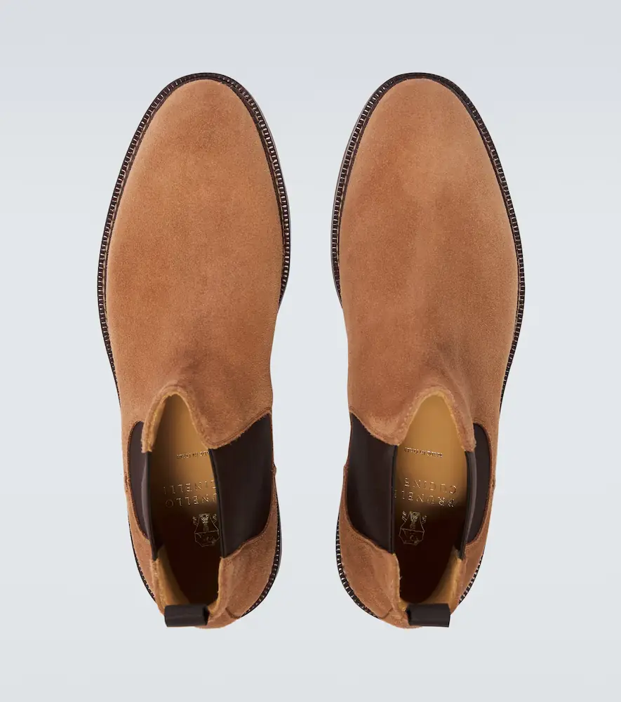 Brunello Cucinelli Suede Chelsea boots | Thumbnail 5 Brunello Cucinelli Suede Chelsea boots | Thumbnail 5