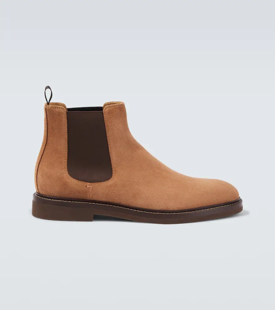 Brunello Cucinelli Suede Chelsea boots | Thumbnail 6 Brunello Cucinelli Suede Chelsea boots | Thumbnail 6