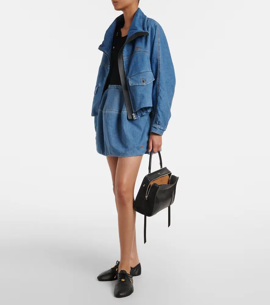 Loewe Amazona 180 Medium leather top-handle bag | Thumbnail 5