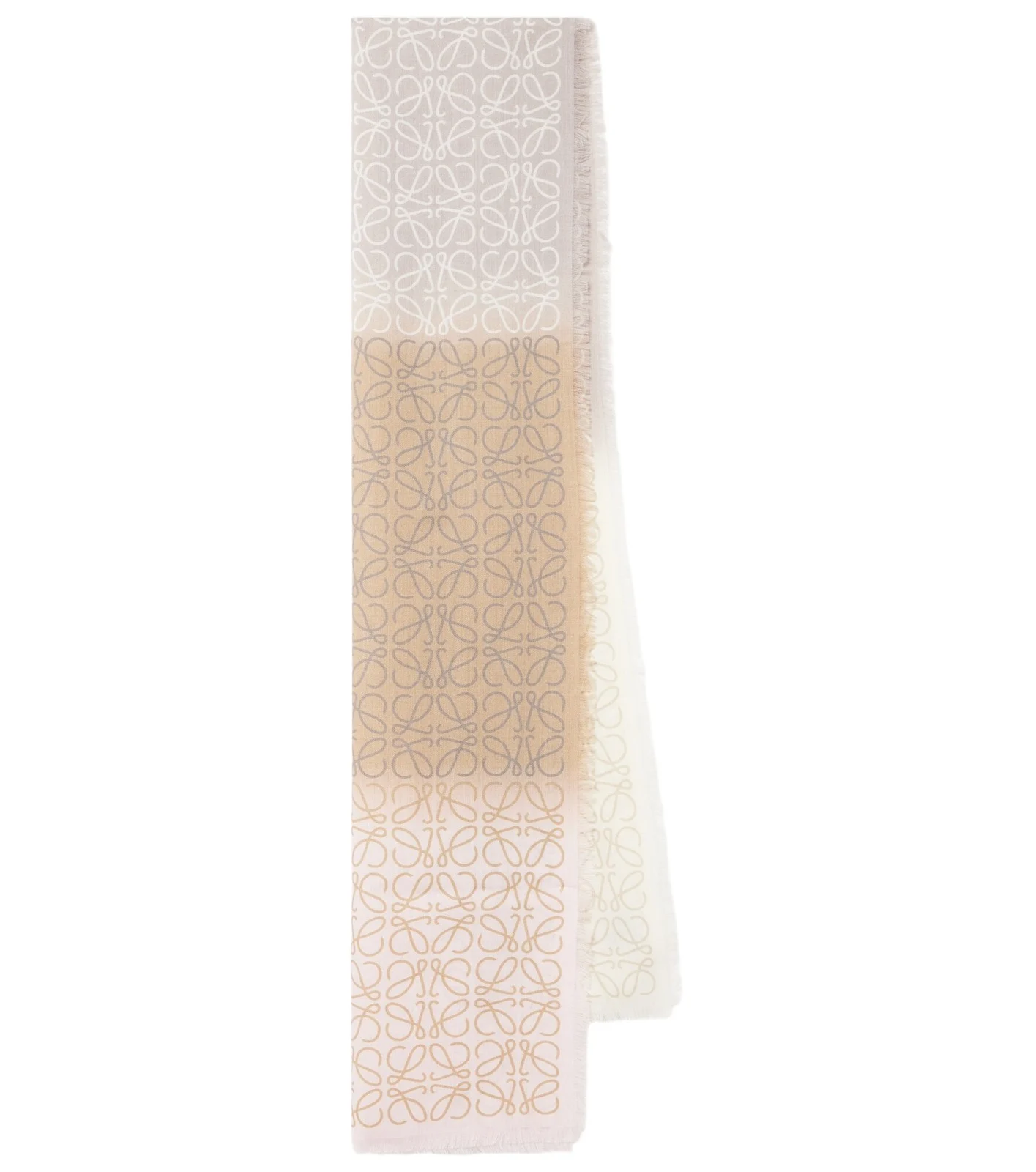 Loewe Anagram wool, silk and cashmere scarf