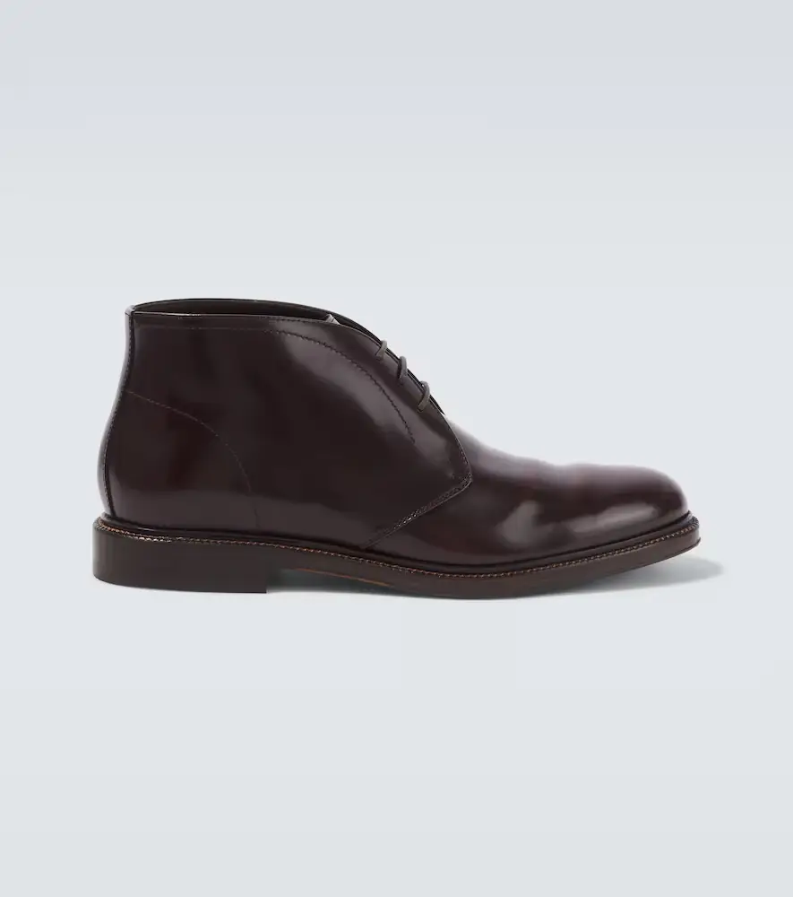Brunello Cucinelli Leather ankle boots | Thumbnail 6 Brunello Cucinelli Leather ankle boots | Thumbnail 6