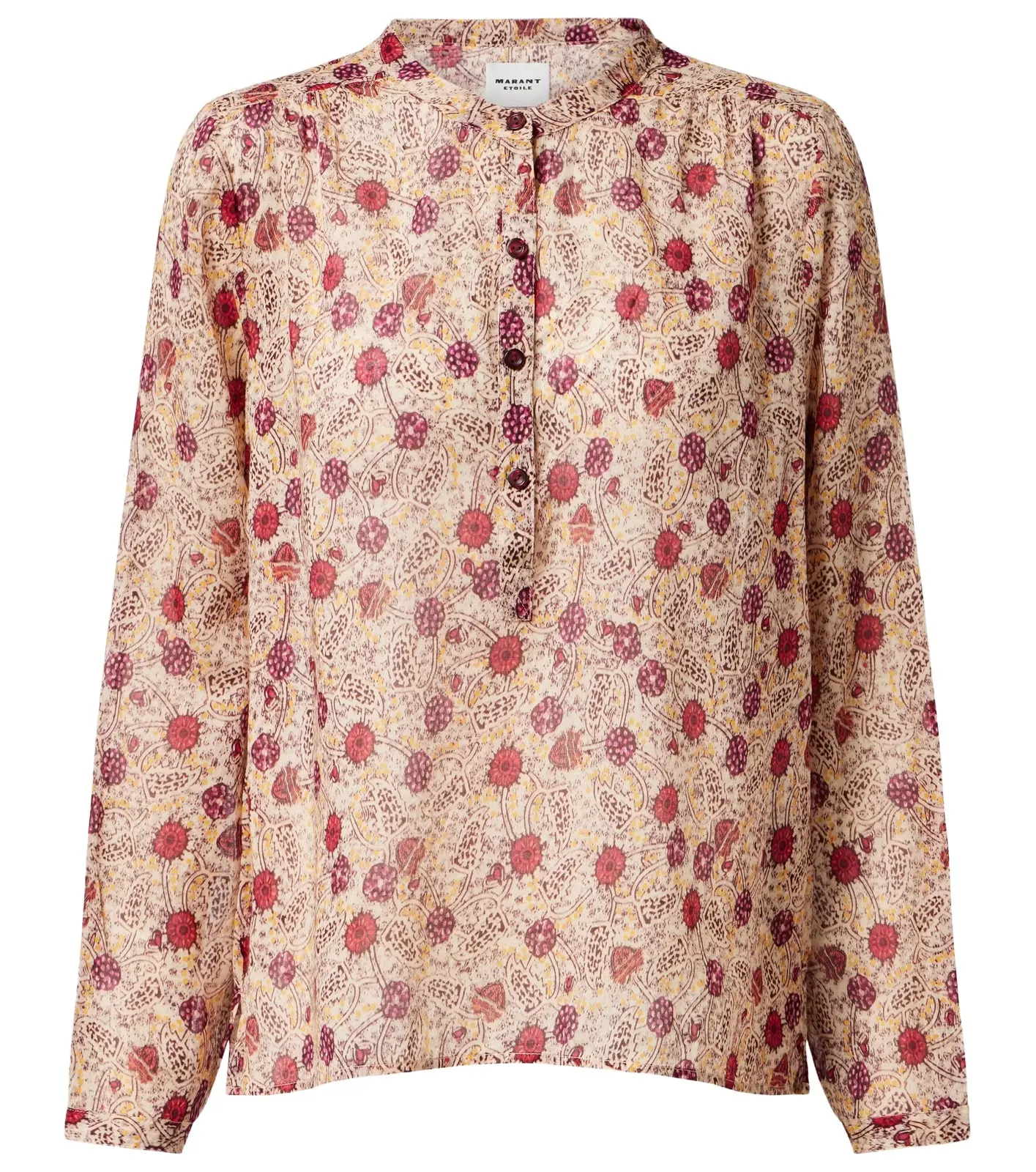 Maria printed cotton shirt